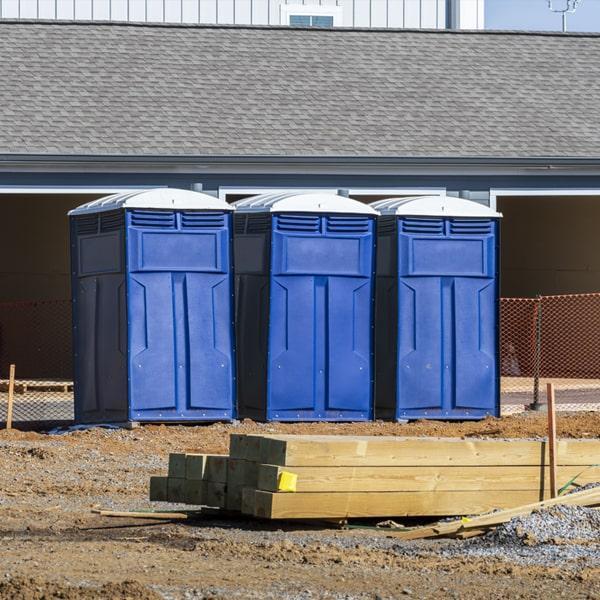 Heavy-duty construction site porta potty in Trinidad, Colorado